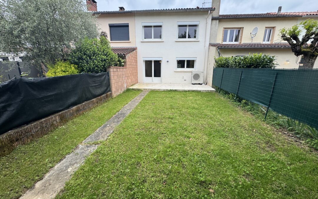 Albi, Maison 4 pièces sur deux niveaux entièrement rénovée de 95.57 m² habitables sur terrain de 163 m²