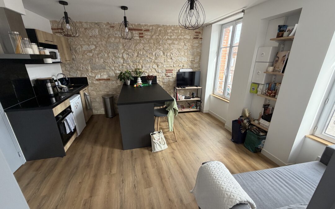 ALBI, Quartier Balzac, Appartement T2 de 28m² avec climatisation réversible