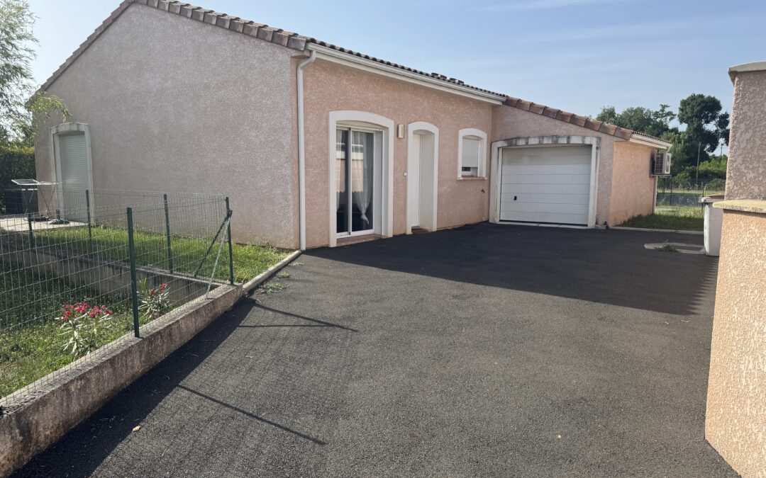 Albi, Maison T4 de Plain-Pied, 104m² habitables + garage sur terrain de 486 m² (+ prochainement future Pergola Bioclimatique )