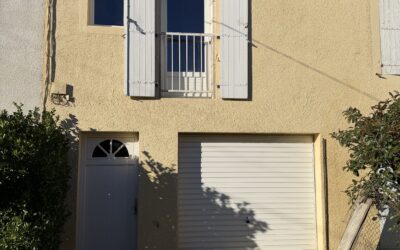 Montdragon, Maison 2 pièces de 40 m² habitables + garage.