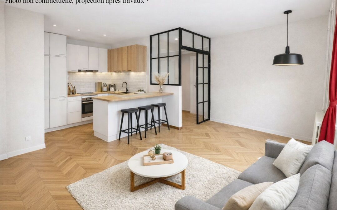 ALBI, centre historique, Appartement T2 de 50,47 m² au 1er étage avec ascenseur